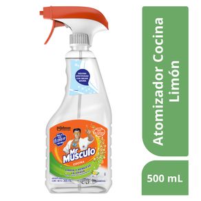 Limpiador liquido Mr Musculo quitagrasa limónx 500ml