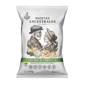 Papas Ancestrales Sabor Crema Cebolla deli Campo 100g