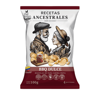 Papas Ancestrales Sabor BBQ Ranchero deli Campo 100g