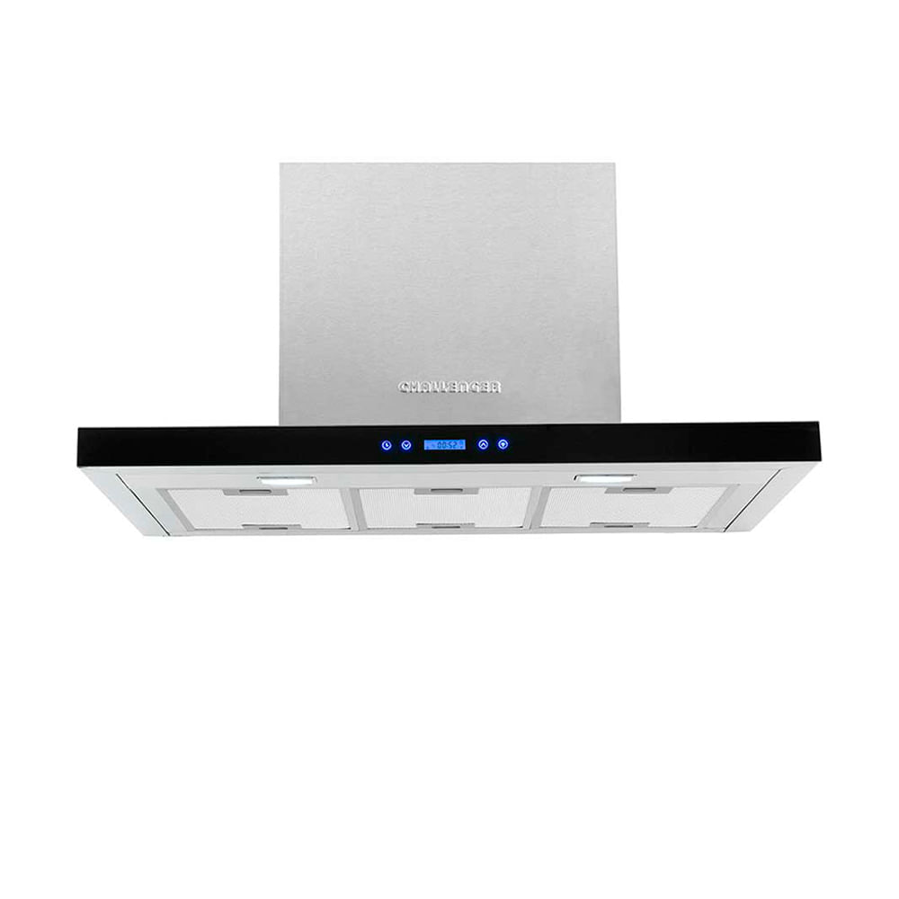 Campana tipo península Challenger 90cm CX4998 Inox