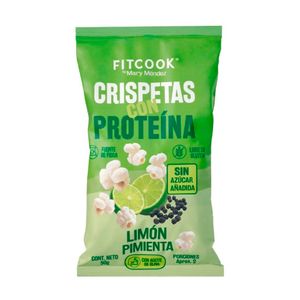 Crispetas Fitcook Proteina Limon Pimienta x50g
