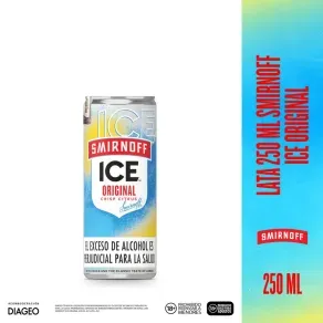 Aperitivo vodka Smirnoff Ice lata x250ml