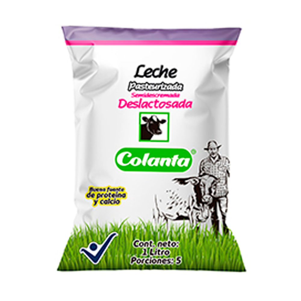 Leche deslactosada Colanta pasteurizada x1000ml