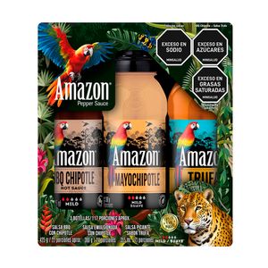 Salsa Amazon Picante 3Und 1140g Peso Neto
