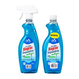 Limpiavidrios Xingras Ecologico 2Und 1000ml