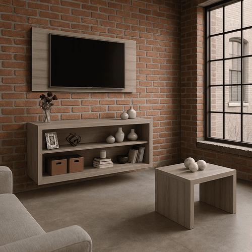 Combo Sala Living Gris