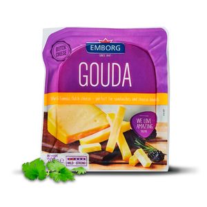 Queso Emborg Gouda Cuna 200g