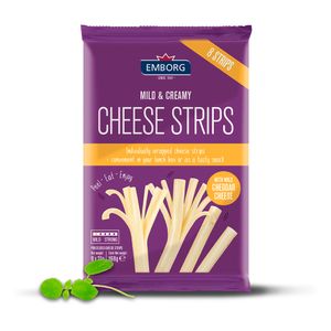 Queso Emborg Tiras x8Und x168g