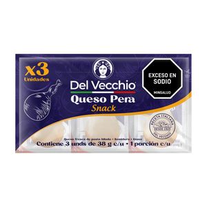 Queso Del Vecchio Pera 3Und 38g