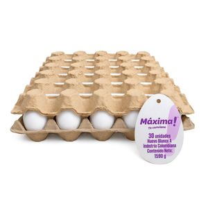 Huevo Maxima A blanco x 30 un