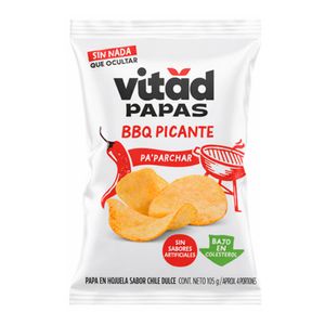 Papas Vitad BBQ Picante 105g
