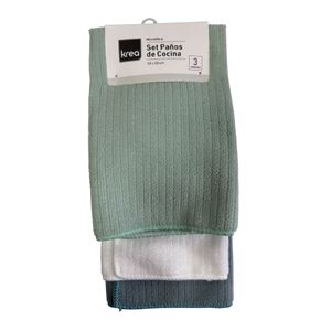 Set 3 Paños Krea Microfibra Color Pv27