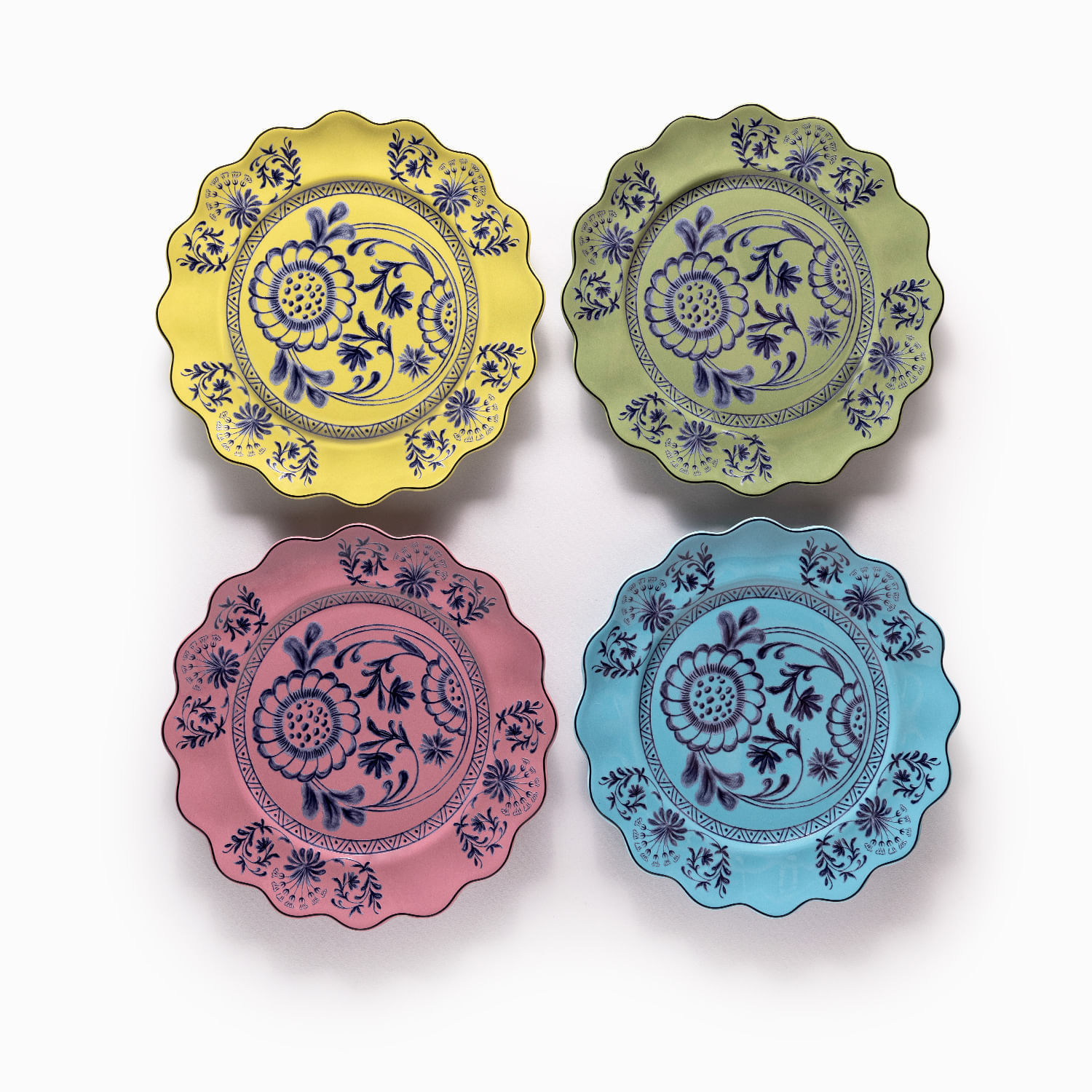 Plato mediano Versalles 21cm set x4