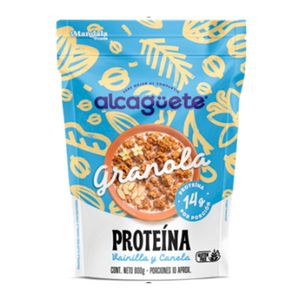 Granola Alcaguete Vainilla Canela Proteina 600g