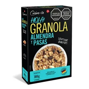 Granola Cuisine&Co almendras pasas x300g