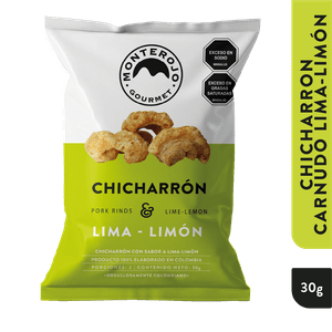 Pasabocas Monterojo Chicharron Lima Limon 30g