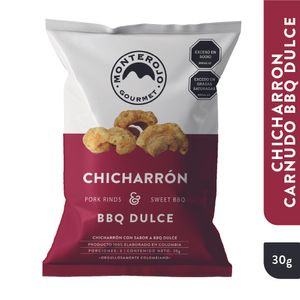 Pasabocas Monterojo Chicharron Bbq Dulce 30g