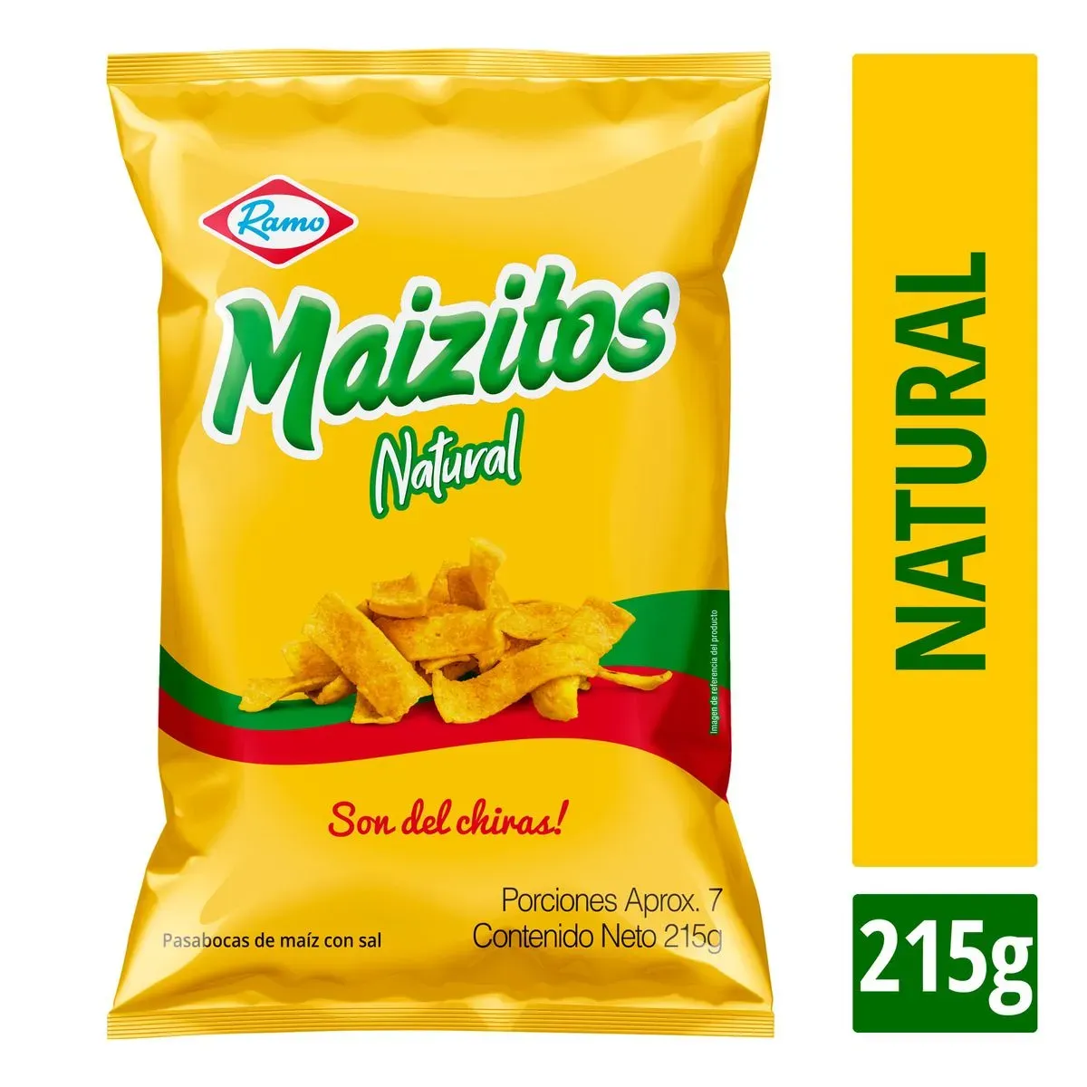 Imagen de Pasaboca Ramo Maizitos Natural 215 G MAIZITOS NATURAL RAMO 215 g