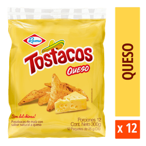 Tostacos Queso Ramo X12 Und X300gr