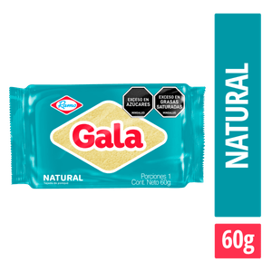 Ponque Gala Natural Tajada 60g