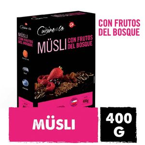 Cereal Cuisine&Co musli frutos del bosque x400g