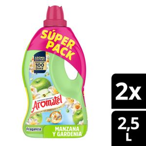 Suavizante Aromatel Manzana 10x Más Fragancia x2und x2.5L c-u