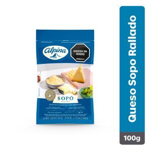 Queso Alpina Sopo Artesanal Rallado 100g