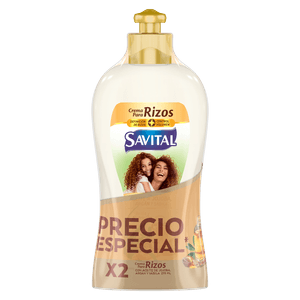 Crema Peinar Savital Nutri. Brillo 2Und 275nl c/u