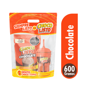 Mezcla Chocolisto Chocolate 600g + Chocotermo g