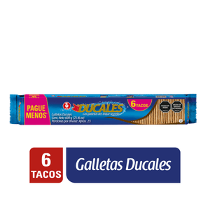 Galletas Ducales 6Tacos 600g