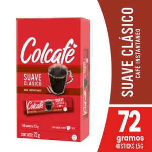 Cafe Colcafe Clásico Instantáneo 48 Sobres 1.5g c/u