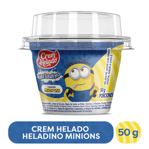 Helado Crem Helado Minions Vaso 50g