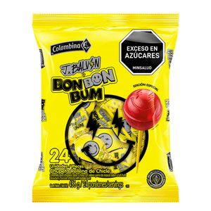 Chupeta Bon Bon Bum Edición Especial Jbalvin 456g