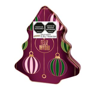Galleta Colombina Árbol Navidad Lata 200g
