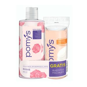 Agua Micelar Pomys Rosas 400ml + Rueditas