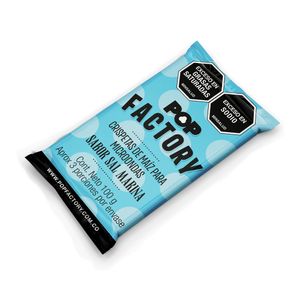 Crispetas Popfactory Microondas Sal Marina 100g
